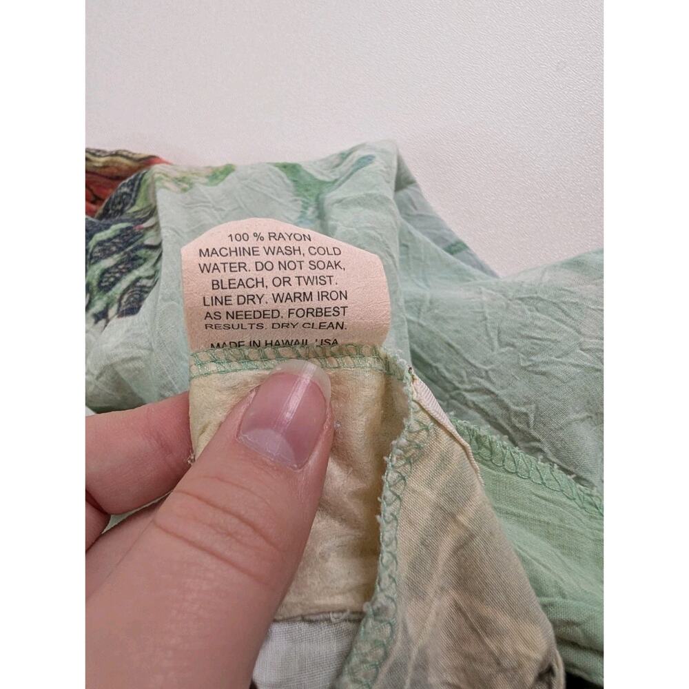 Jam's World Rare Limited Edition Mask Sarong Wrap Skirt Vtg L - Picture 5 of 11